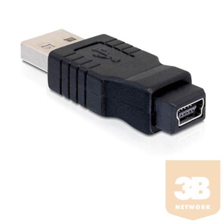 ADA Delock 65094 Gender Changer mini USB-B 5-pin female – USB-A male adapter