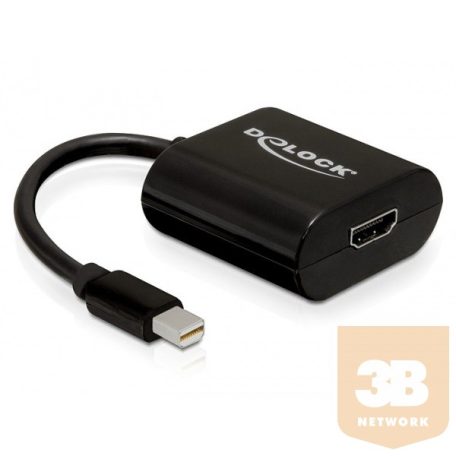 DELOCK Átalakító mini Displayport 1.1 male to HDMI female passzív, fekete