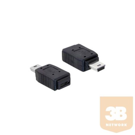 Delock 65155 Adapter USB mini male > USB micro A+B female