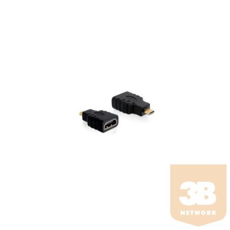 Delock 65242 Adapter High Speed HDMI - micro D male > A female