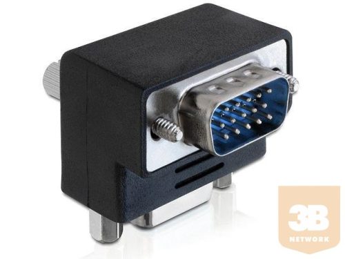 Delock Adapter VGA male/female 270° angled