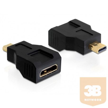 ADA Delock 65271 mini C anya > micro D apa High Speed HDMI Ethernettel adapter