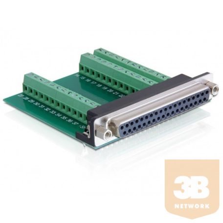 ADA Delock 65319 Sub-D 37pin anya > Terminal Block 39pin adapter