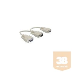 Delock 65328 VGA apa > 2 x VGA anya adapter, 20 cm