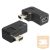 ADA Delock 65448 USB-B mini 5pin apa/anya 90°-ban elforgatott adapter