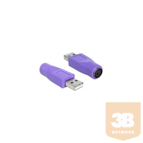 ADA Delock 65461 PS/2 anya - USB-A apa adapter