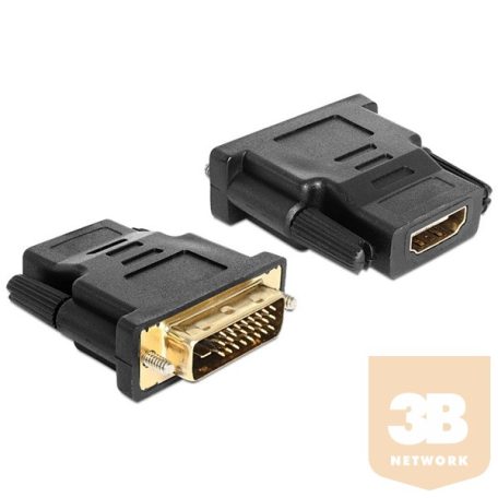 DELOCK Átalakító DVI 24+1 male to HDMI female