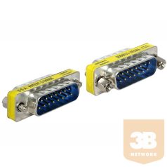   ADA Delock 65479 Sub-D 15 pin apa > apa nemváltó adapter