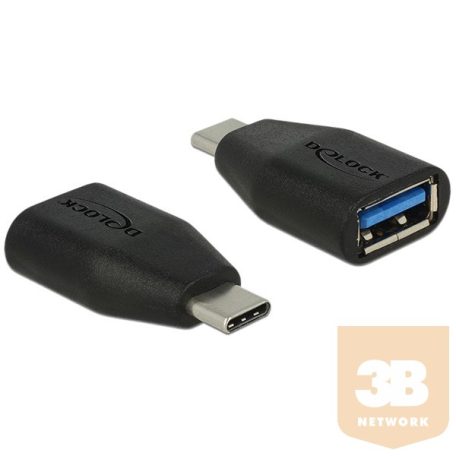 DELOCK Átalakító USB 3.1 Gen 2 Type-C male to Type-A female