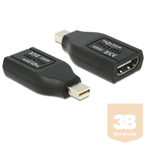 DELOCK Átalakító mini Displayport 1.1 male to HDMI female