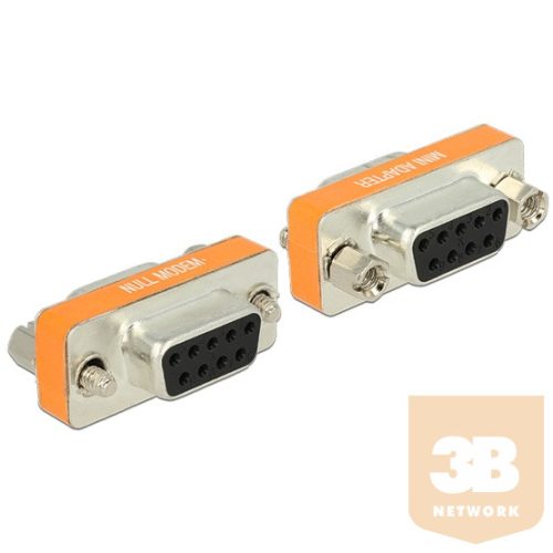 ADA Delock 65570 Sub-D 9pin anya/anya null modem adapter