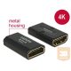 Delock adapter HDMI(F)->HDMI(F) High Speed HDMI with Ethernet 4k