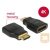 Delock adapter HDMI Mini-C(M)->HDMI(F) High Speed HDMI with Ethernet 4k