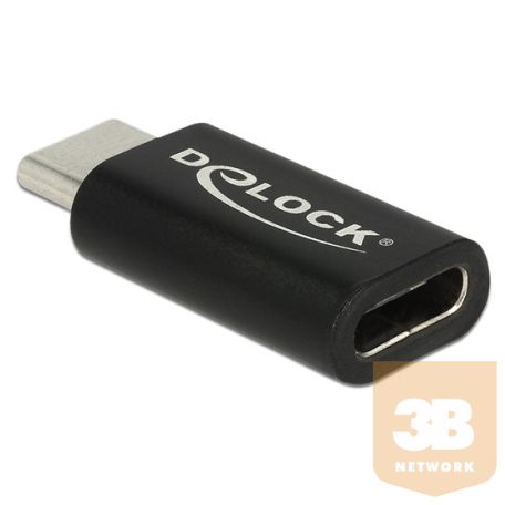 ADA Delock 65697 Adapter SuperSpeed USB 10 Gbps (USB 3.1 Gen 2) USB Type-C™ csatlakozódugóval > csatlakozóhüve