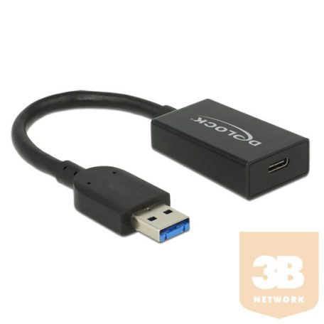 ADA Delock 65698 Átalakító USB 3.1 Gen 2 A-típusú csatlakozódugó > USB Type-C™ típusú csatlakozóhüvely, aktív