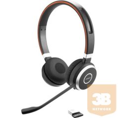   JABRA Fejhallgató - Evolve 65 SE MS Mono Bluetooth Vezeték Nélküli, Mikrofon + Töltő állomás
