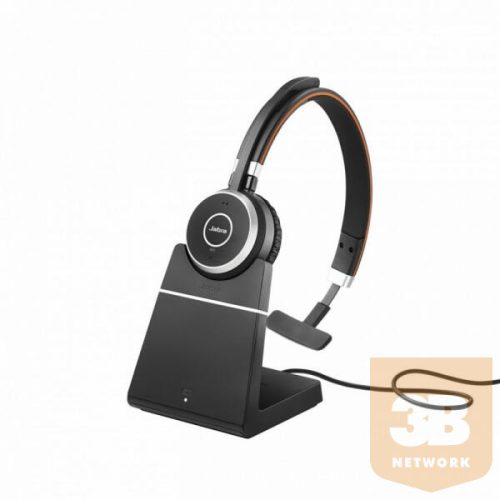 JABRA Fejhallgató - Evolve 65 SE UC Mono Bluetooth Vezeték Nélküli, Mikrofon