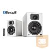 WaveMaster Hangszóró 2.0 - TWO PRO White (110W RMS, Bluetooth, 3,5mm jack, RCA, Toslink, USB-Audio, Távírányító, Fehér)