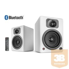   WaveMaster Hangszóró 2.0 - TWO NEO White (60W RMS, Bluetooth, 3,5mm jack, RCA, Toslink, USB-Audio, Távírányító, Fehér)