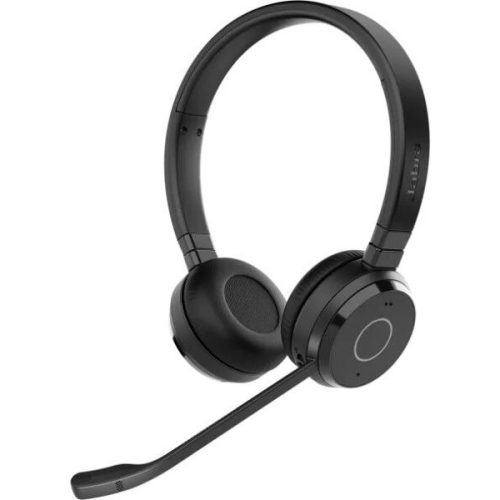 JABRA Fejhallgató - Evolve 65 TE UC Stereo Bluetooth Vezeték Nélküli, Mikrofon