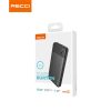 CHG RECCI RPB-N16B TypeC 2USB Powerbank 10.000mAh, fekete