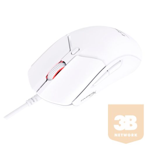 HP HYPERX Vezetékes Egér Pulsefire Haste 2 - Gaming Mouse White