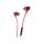 HP HYPERX Vezetékes Fülhallgató Cloud Earbuds II red