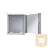 Manhattan Intellinet 711876 19" Fali rack szekrény 12U, 635 (h) x 570 (w) x 450 (d) mm, lapra szerelt Szürke