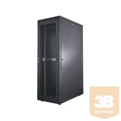   Manhattan rack szekrény - 19" különálló kivitel (42U, 2033 (h) x 800 (w) x 1000 (d) mm, IP20, lapra szerelt, Fekete)