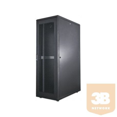 Manhattan rack szekrény - 19" különálló kivitel (42U, 2033 (h) x 800 (w) x 1000 (d) mm, IP20, lapra szerelt, Fekete)