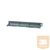 INTELLINET Patch Panel 19'' 24 portos STP kat.6, fekete