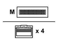 HPE BLc QSFP+ to 4x10G SFP+ AOC 15m Opt