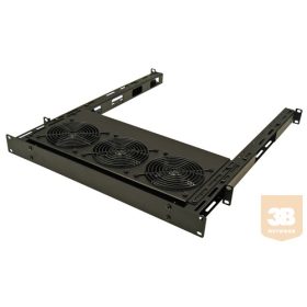   Great Lakes 7217FT-3 Ventilátor 3 egységes, rack szekrénybe szerelhető, kihúzható