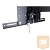 Multibrackets fali rögzítő Tilt & Turn HD Superslim dönthető, forgatható konzol, 42-84", fekete