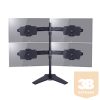 Multibrackets asztali rögzítő Dual konzol, 24-32", fekete