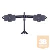 Multibrackets asztali rögzítő Dual konzol, 24-32", fekete