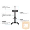 MULTIBRACKETS gurulós padló állvány, M Public Floorstand Basic 150 incl shelf & camera holder