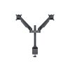 MULTIBRACKETS 2 karos asztali konzol, M VESA Gas Lift Arm Dual Black HD