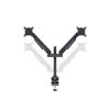 MULTIBRACKETS 2 karos asztali konzol, M VESA Gas Lift Arm Dual Black HD