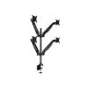 MULTIBRACKETS 4 karos asztali konzol, M VESA Gas Lift Arm Quad Black HD