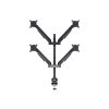 MULTIBRACKETS 4 karos asztali konzol, M VESA Gas Lift Arm Quad Black HD