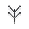 MULTIBRACKETS 4 karos asztali konzol, M VESA Gas Lift Arm Quad Black HD