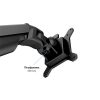 MULTIBRACKETS 4 karos asztali konzol, M VESA Gas Lift Arm Quad Black HD