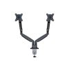 MULTIBRACKETS 2 karos asztali konzol, M Deskmount Gas Spring Dual Black