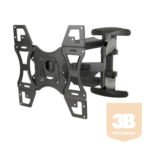 Multibrackets fali rögzítő Flexarm Full Motion Dual, dönthető forgatható konzol, 40-70", fekete