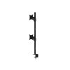 MULTIBRACKETS Asztali konzol (2 monitoros), M VESA Deskmount Officeline Dual Vertical Black