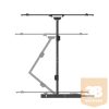 Multibrackets Long Reach 1010 mm fali konzol, karos. dönthető, forgatható 42"-75", fekete