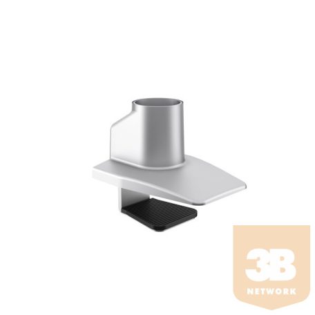 MULTIBRACKETS Gas Lift Single Desk Clamp Silver