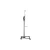 MULTIBRACKETS Gurulós motoros padlóállvány, M Motorized Floorstand XL 150kg Black (42-100", max.VESA: 1000x600 mm)