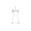 MULTIBRACKETS Gurulós motoros padlóállvány, M Motorized Floorstand XL 150kg White (42-100", max.VESA: 1000x600 mm)